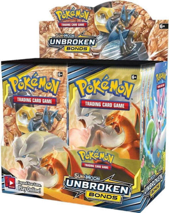 REA! 360 stk Gaveeske Evolving Skies Booster Pack for Barn Tegneserie Søt Lekepapir Kort (Unbroken Bonds)