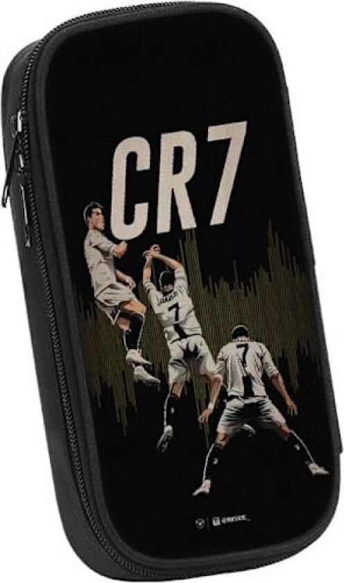 Ronaldo #7 Penal med stor kapasitet for kontor, høyskole, stor oppbevaring, veske, holder, sminkeveske for voksne