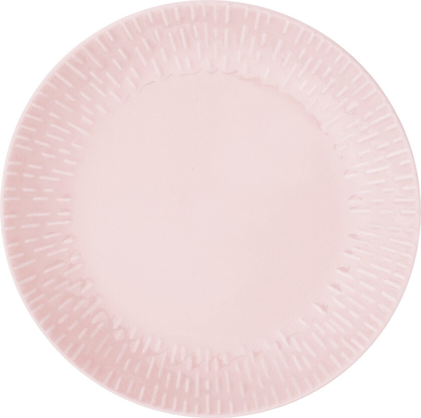 - Life in Colour - Confetti - Candy floss lunch plate w/relief porcelain (13346)