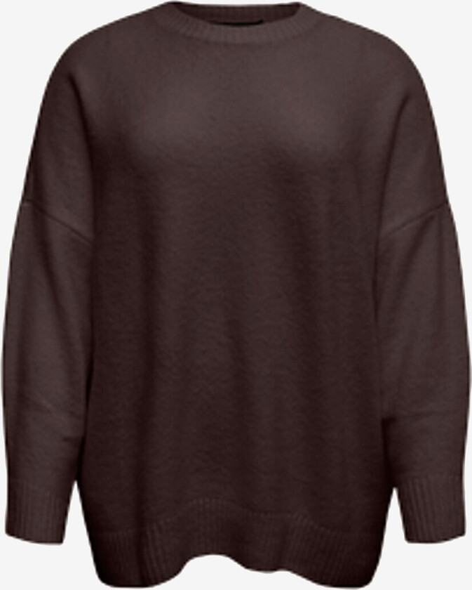 Pullover vmcBoom LS O-neck GA - Brun