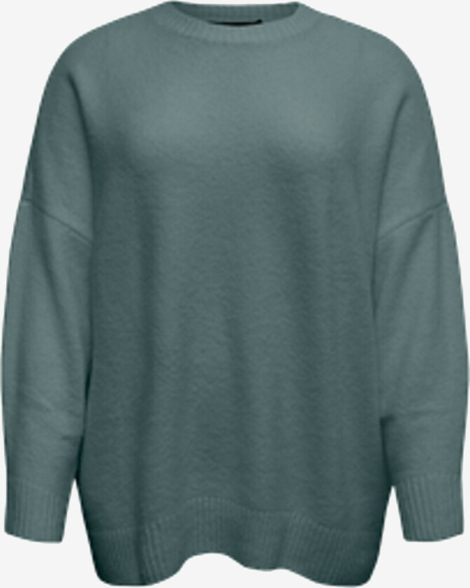 Pullover vmcBoom LS O-neck GA - Grønn
