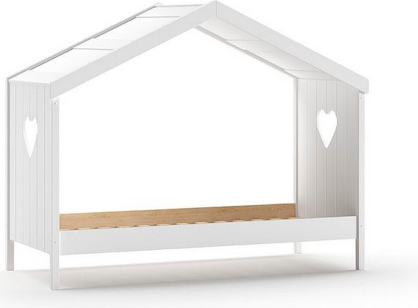 Seng med skuff Fallsikring Amori Hvit