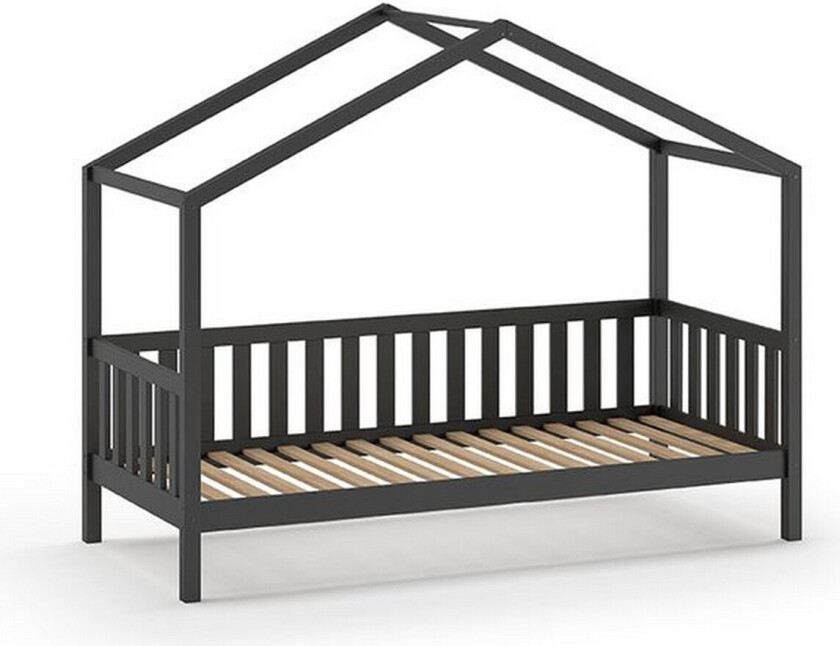 Husseng med gjerde Dallas 90x200 cm Antrasitt - Antrasitt