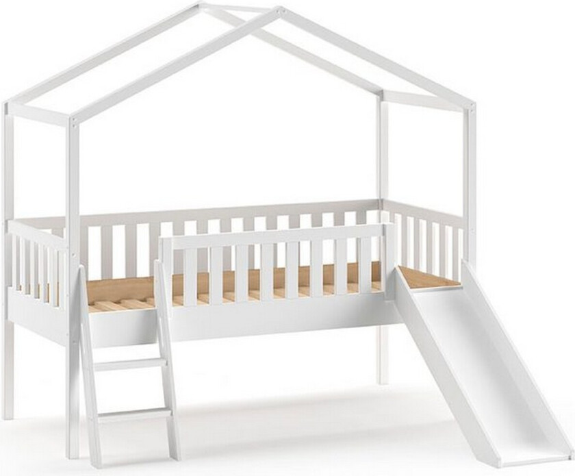 Husseng med gjerdeskuff Dallas 90x200 cm Antrasitt - Antrasitt