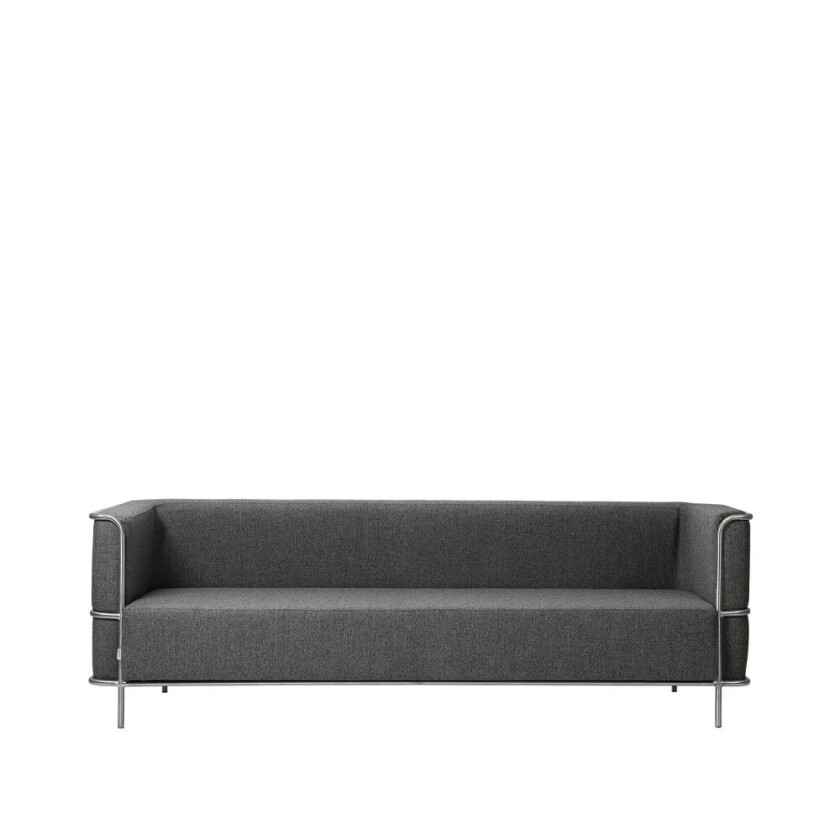 Modernist 3-seters sofa tekstil everest col. 601/2 grey