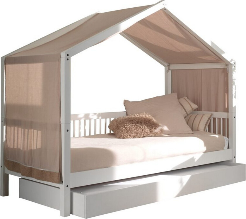 Husseng med skuffe tekstilsett Forrest Hvit - Hvit