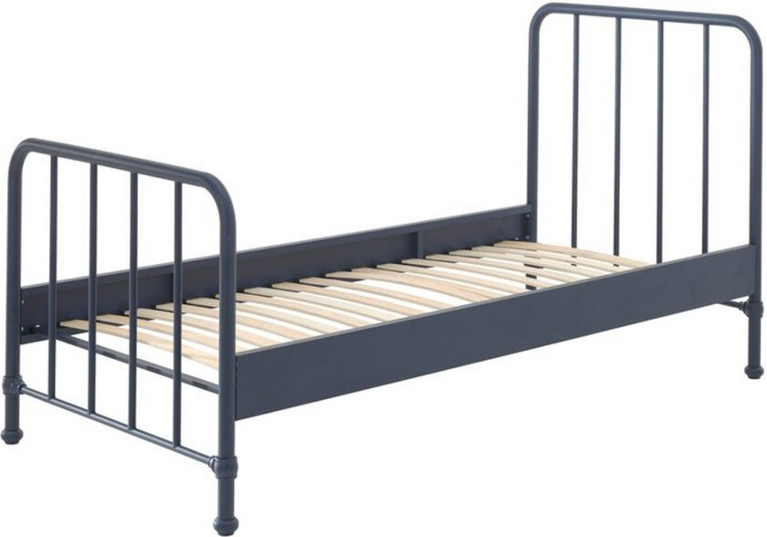 Seng Bronxx Blå, 90 x 200 cm - Blå, 90 x 200 cm