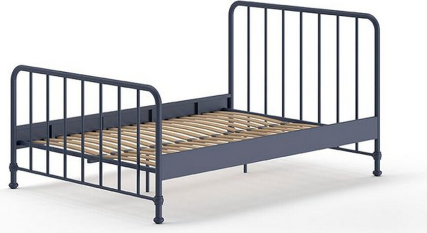 Seng Bronxx Blå, 140 x 200 cm - Blå, 140 x 200 cm