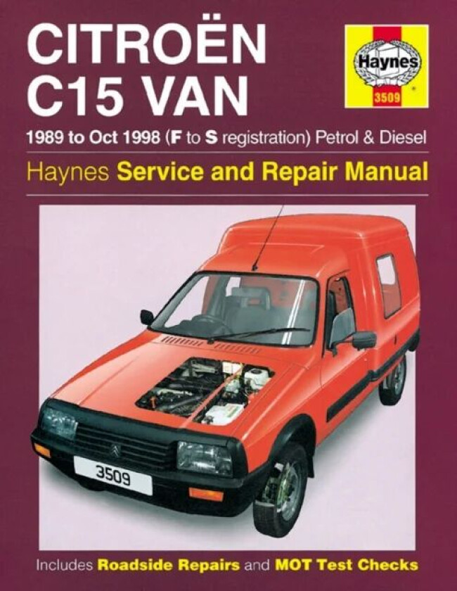 Citroen C15 Van Petrol & Diesel (89 - Oct 98) Haynes Repair Manual av Haynes Publishing