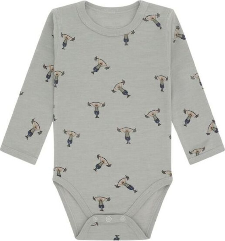 Hust And Claire - Body Ull/ Bambus Baloo Strong Man Forest Fog