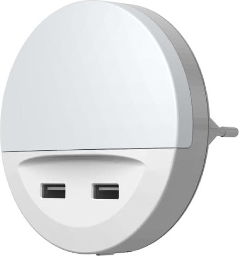 Osram LUNETTA, Plug-in nattlys, Hvit, P-ykarbonat (PC), ABS, IP20, II, CE, EAC, REACH, RoHS