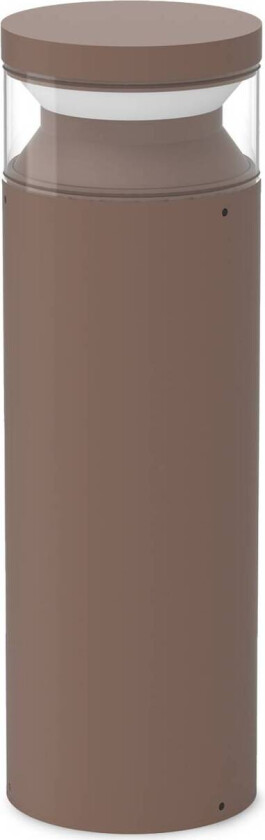 Ideal Lux LED-sokkellampe Boeing, kaffebrun, høyde 40 cm