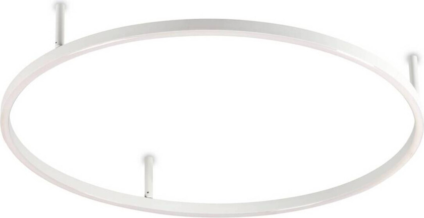 Ideal Lux LED-taklampe Oracle Slim Ø 70 cm, hvit, 3000 K