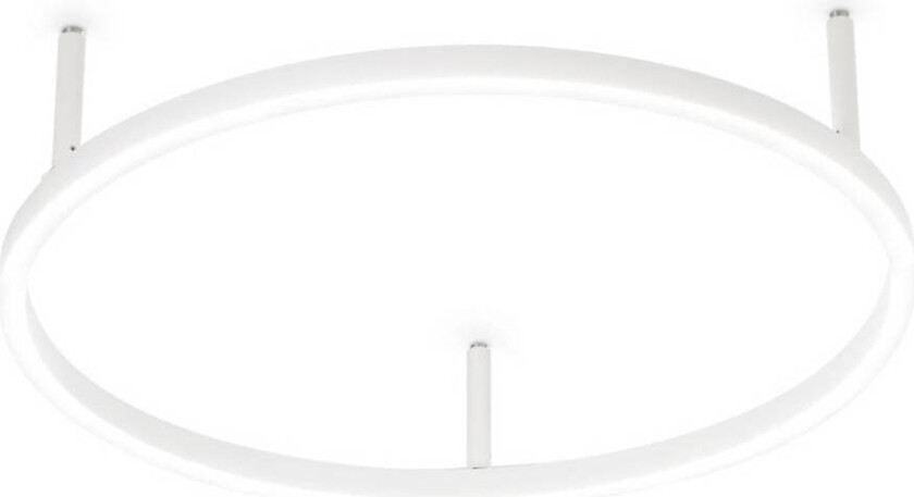 Ideal Lux LED-taklampe Oracle Slim Ø 50 cm hvit 3.000 K