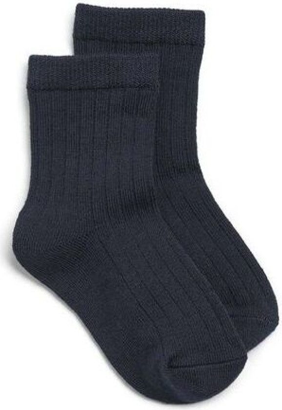 Wheat Vilde sokker i ull til barn, Navy