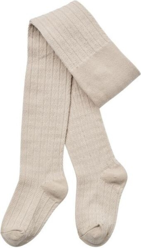 Wheat Lace Karla strømpebukse i ull, Offwhite