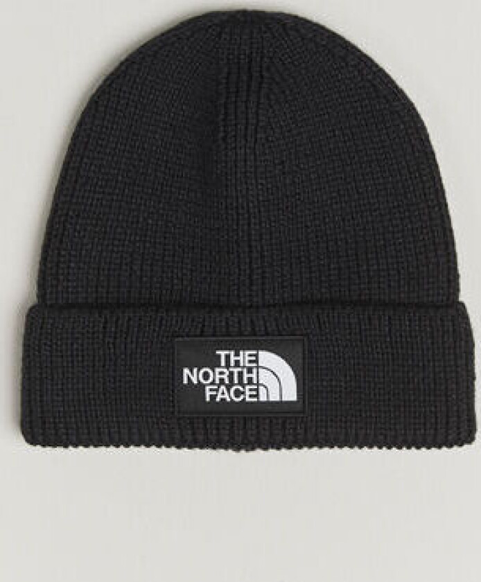 Logo Box Cuffed Beanie Black