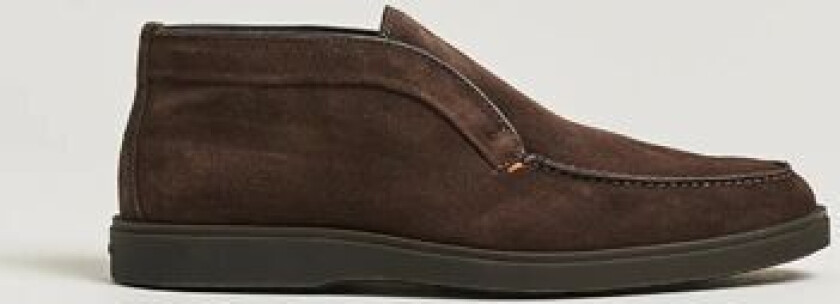 Detroit Chukka Boots Dark Brown Suede