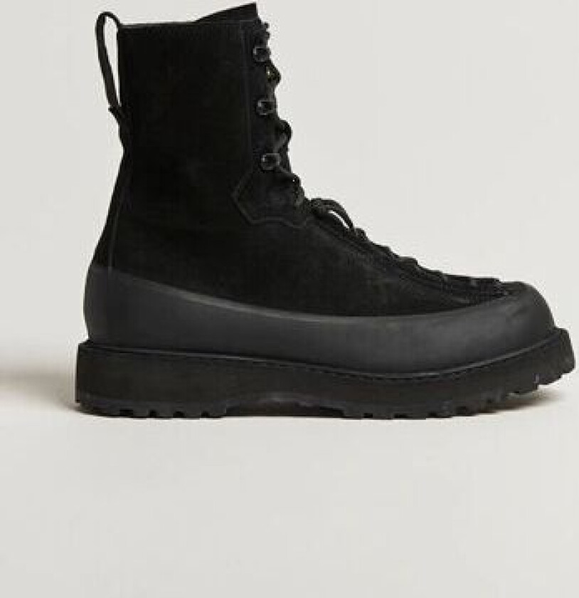 Stone Island Suede Hiking Boots Black