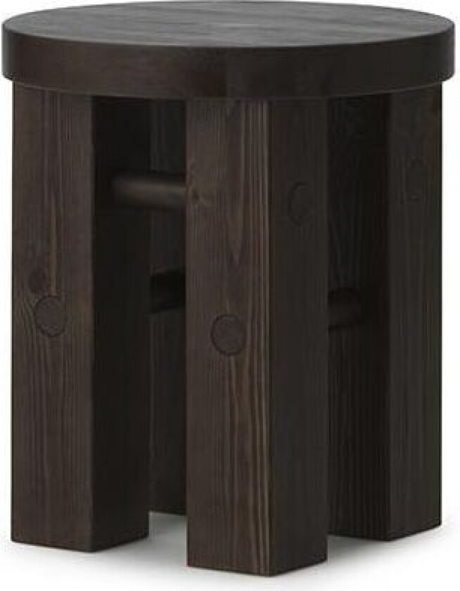 Fyr pall 45 cm Dark brown