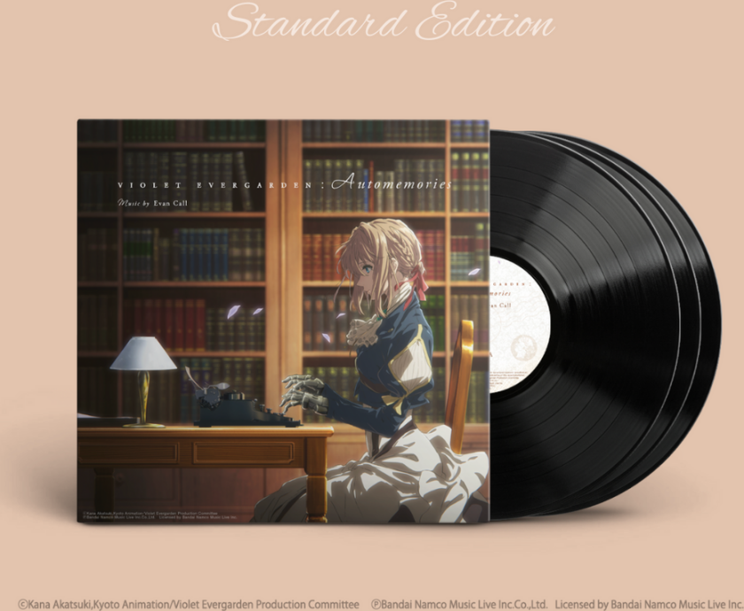 Evan Call Violet Evergarden (Original Soundtrack) LP/Vinyl
