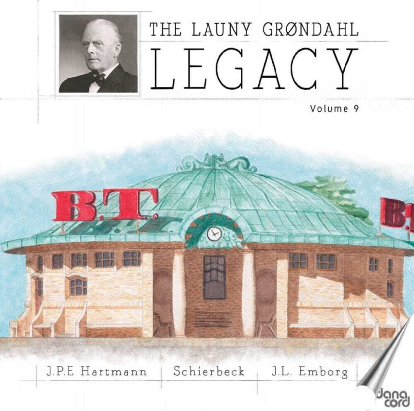 The Danish Radio Symphony Orchestra, Jens Laurson Emborg, Johan Peter Emilius Hartmann, Poul Schierbeck Launy Grondahl Legacy Vol. 9 CD