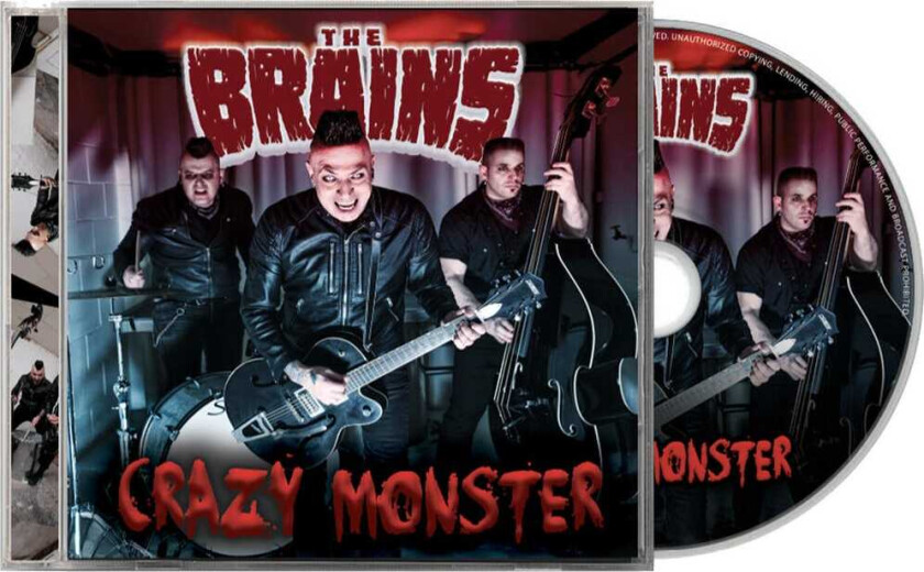 The Brains Crazy Monster CD