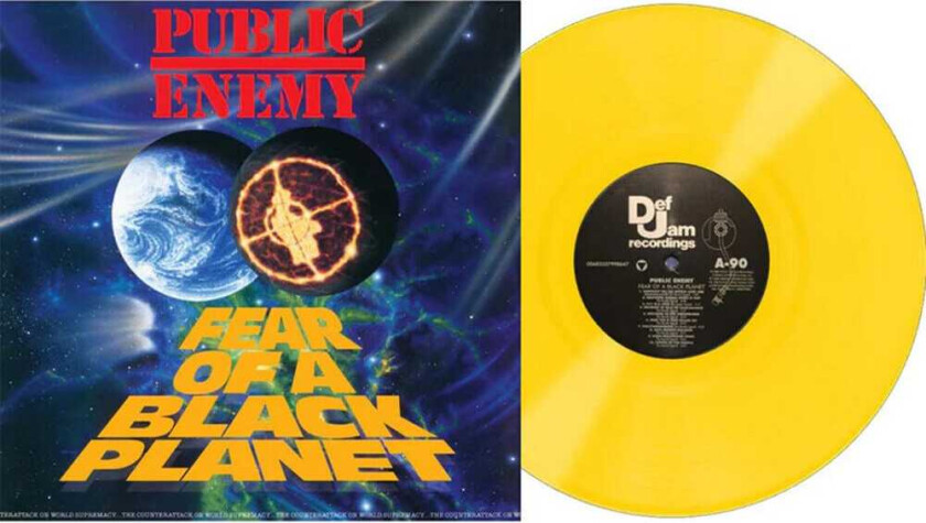 Public Enemy Fear Of A Black Planet LP/Vinyl