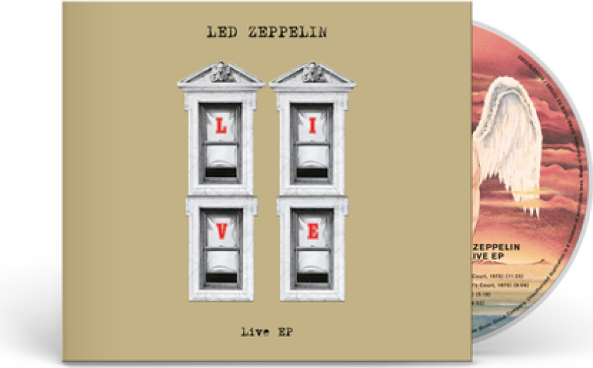 Led Zeppelin Live EP CD