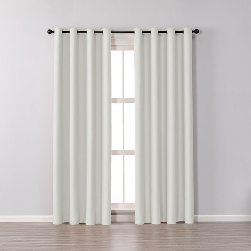 2-pakning Gardiner Perforerte blendingsgardiner 132cm*213cm