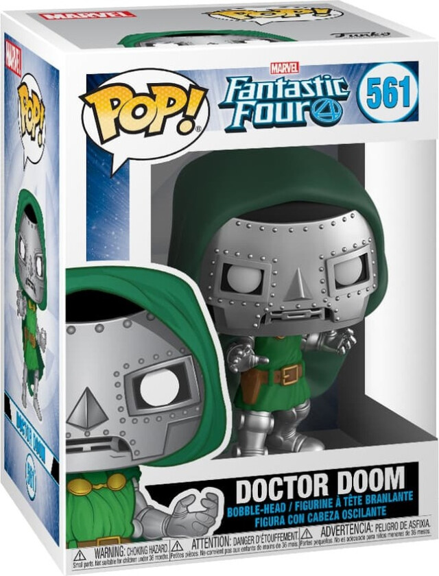 POP Marvel Fantastic Four actionfigur (Doctor Doom)