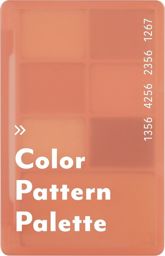 Color Pattern Palette 001 Coral Pattern