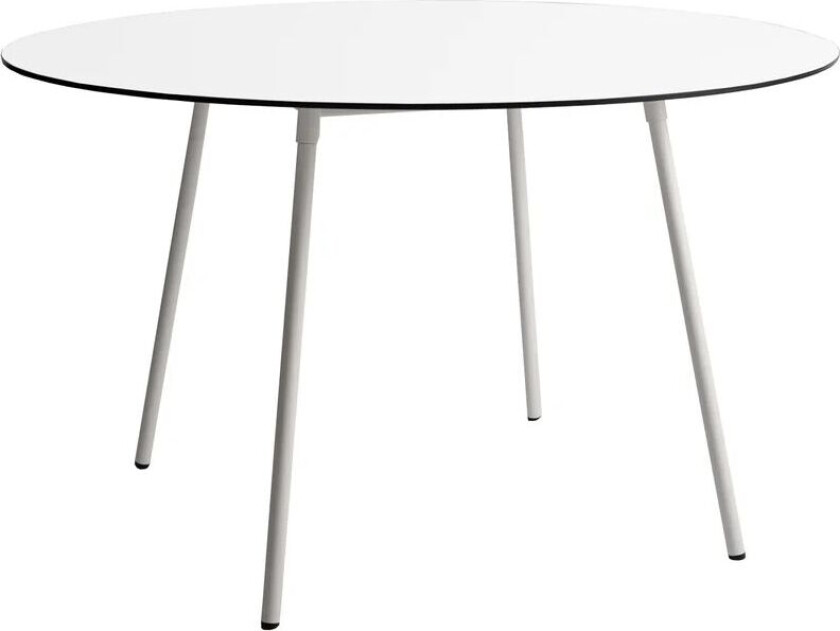 Ella spisebord rundt hvit