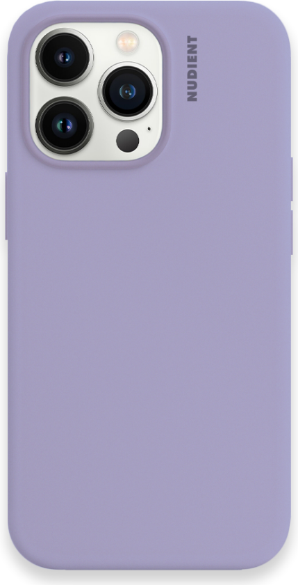 iPhone 13 Pro Base Silicone Deksel - Soft Purple
