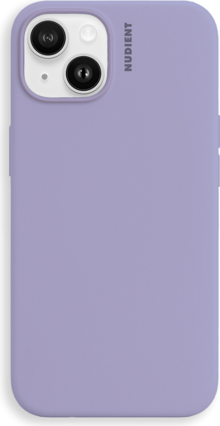 iPhone 14 Base Silicone Deksel - Soft Purple