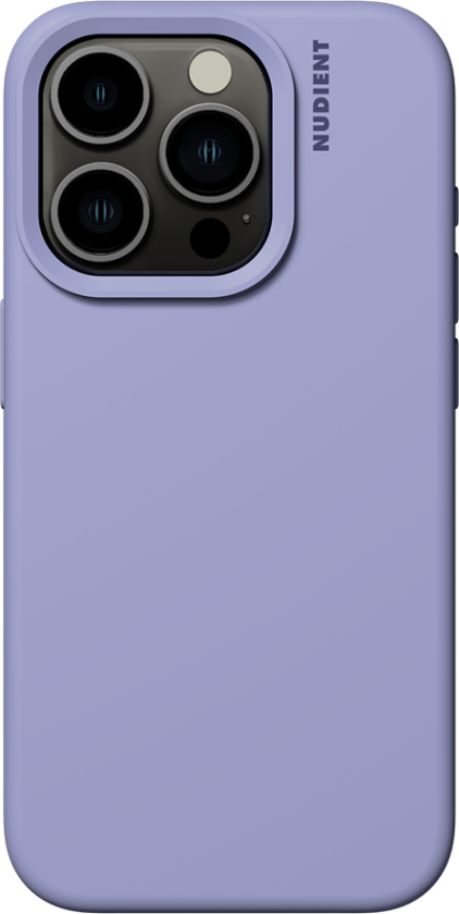 iPhone 15 Pro Base Silicone Deksel - Soft Purple