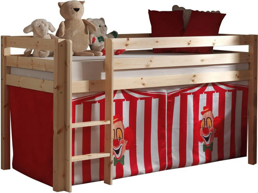 Høyseng med gardin Pino Naturlig, Chucky - Naturlig, Chucky