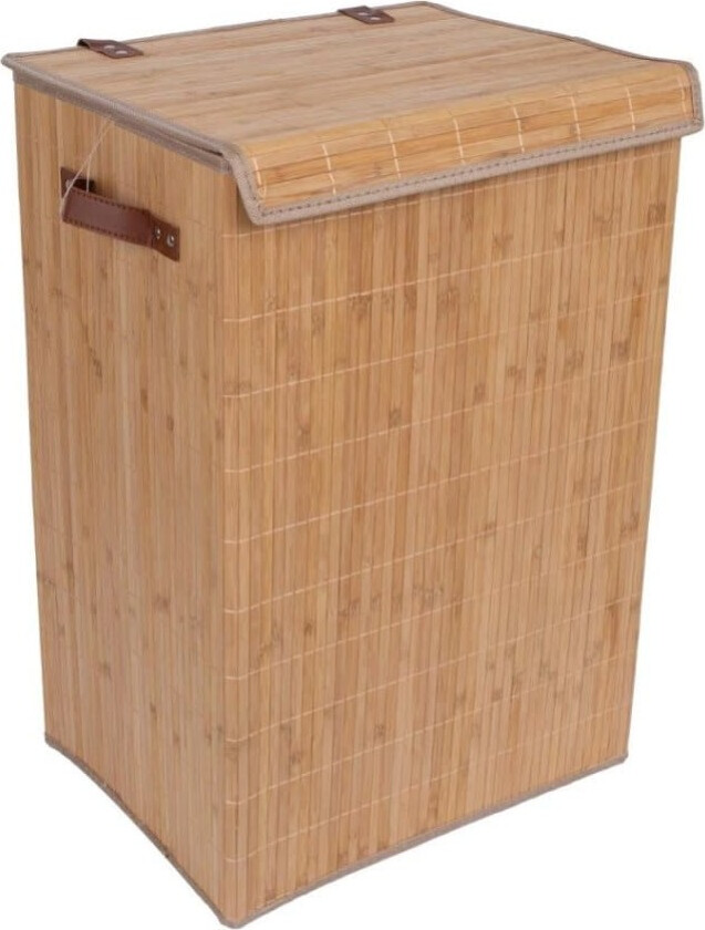 Skittentøyskurv MAX BAMBOO 40x30xH60cm, med lokk