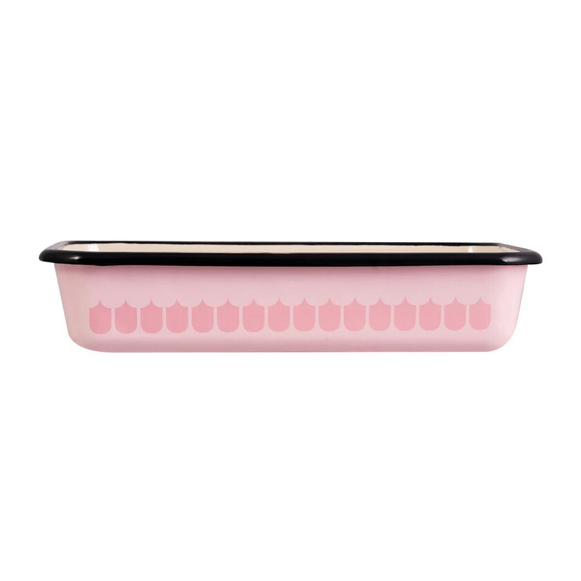 Vappu emaljert ildfast form Rosa