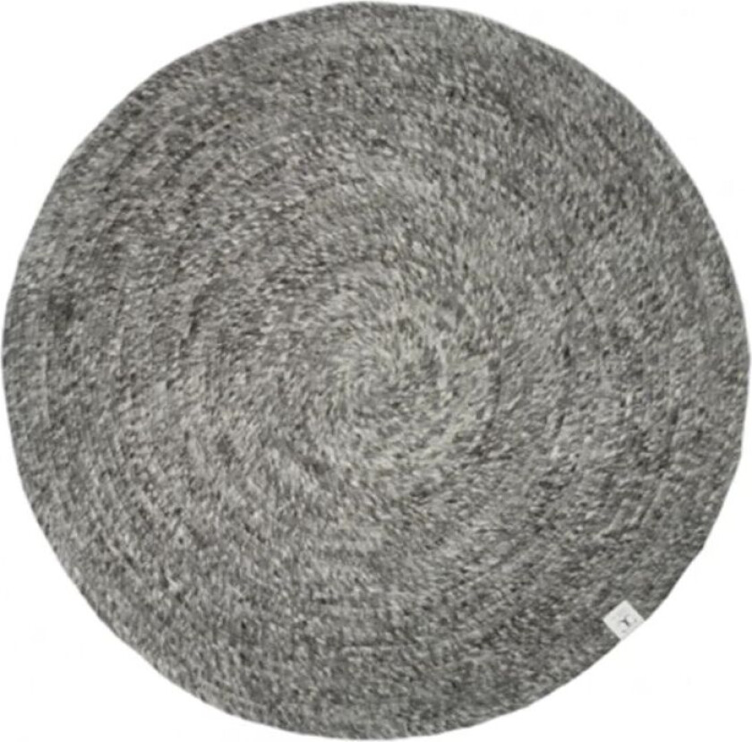 Bilde av Merino teppe rundt Granitt, 160 cm