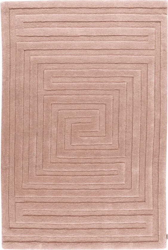 Mini-Labyrint barneteppe, 120x180 cm rose 40 (rosa)