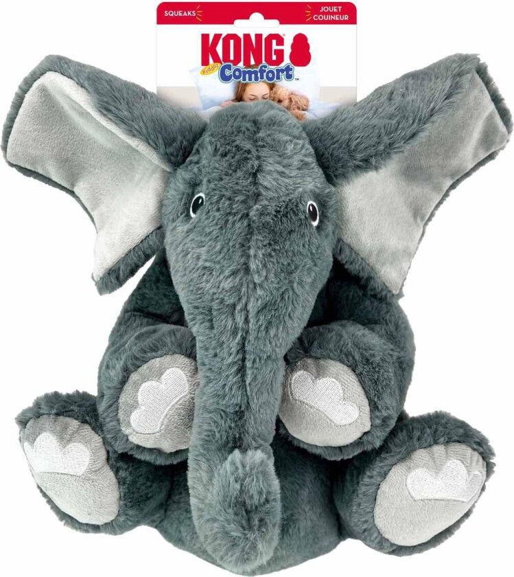 Bilde av KONG - Kong Comfort Kiddos Jumbo Elephant Xl 33X33X19Cm