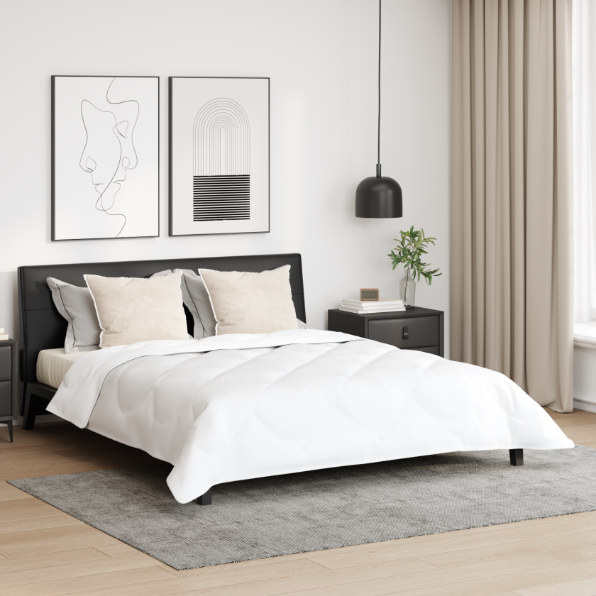 Dyne Annet med pute 3 pcs Hvit 240 x 200 cm Mikrofiber
