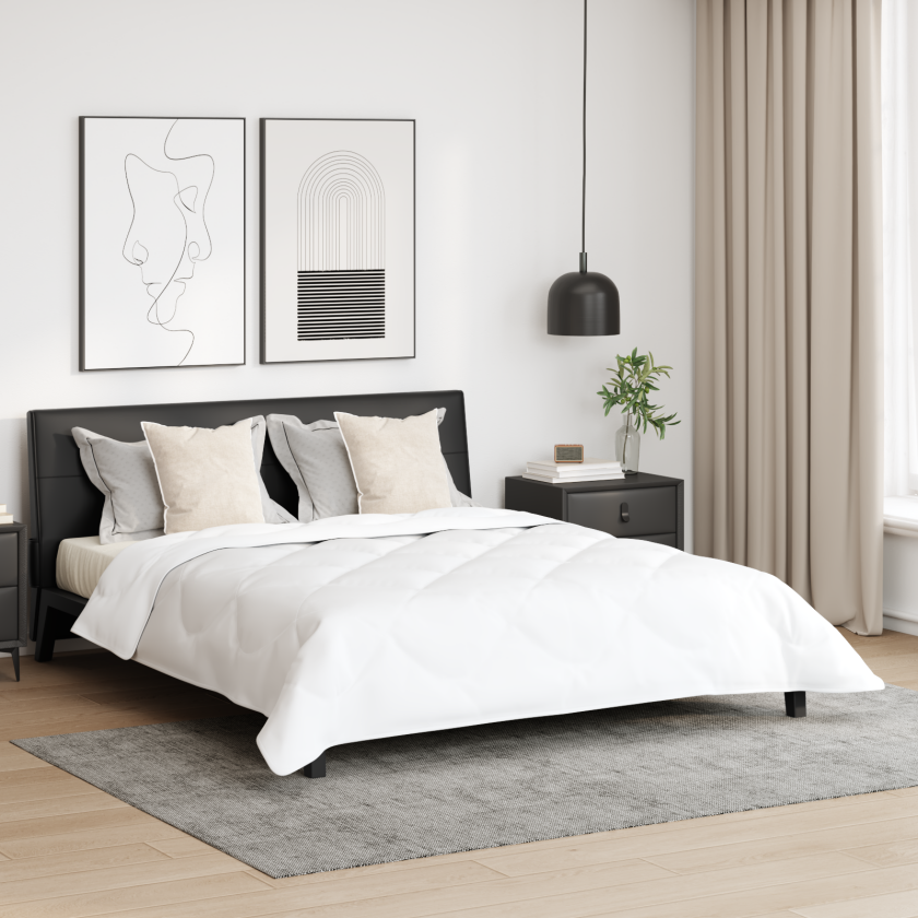 Dyne Annet med pute 3 pcs Hvit 240 x 200 cm Mikrofiber