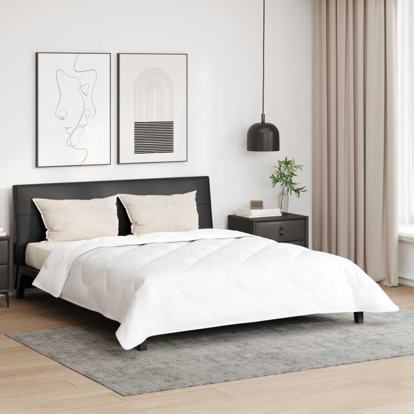 Dyne Annet med pute 3 pcs Hvit 240 x 200 cm Mikrofiber