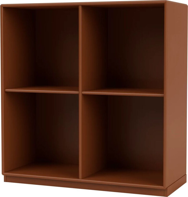 SHOW hylle 69,6 x 69,6 cm, sokkel 3 cm 146 Hazelnut