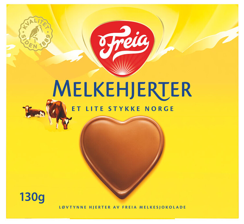 Freia Melkehjerter 130g