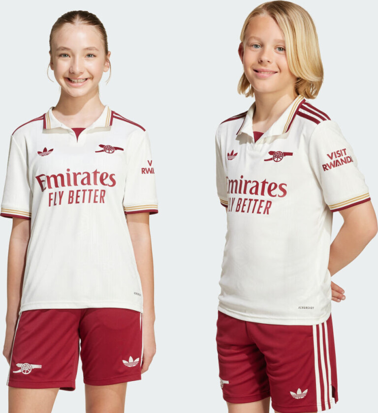 Arsenal Tredjedrakt 2025/26 Barn - adidas, størrelse 128 cm