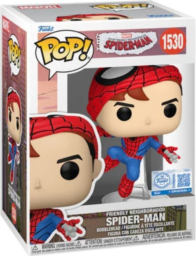 POP Marvel actionfigur (Spider-man)