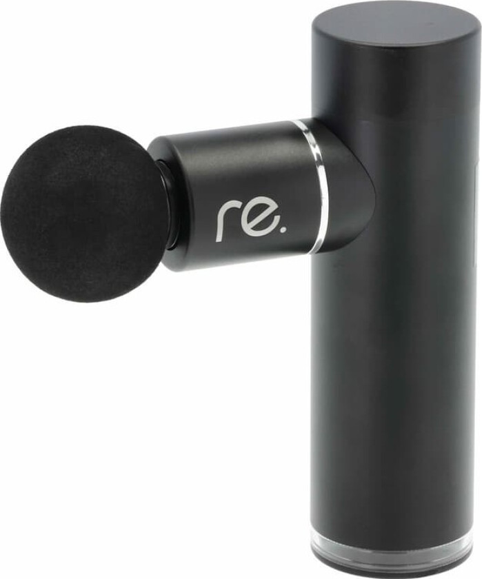 re. Mini massasjepistol (sort)